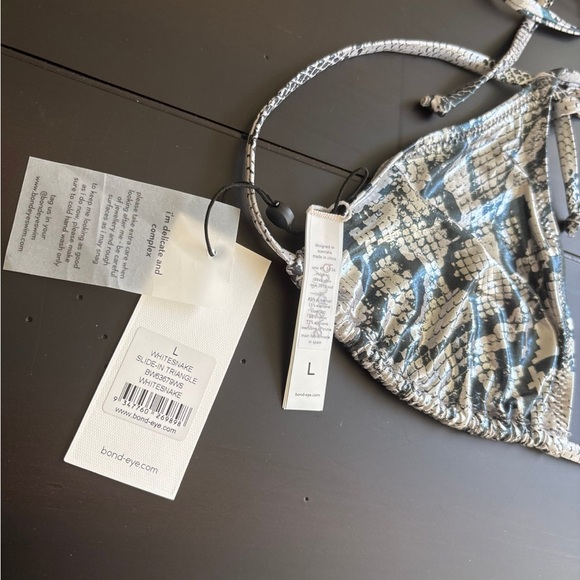 Bond-Eye python triangle bikini - Picture 4 of 5